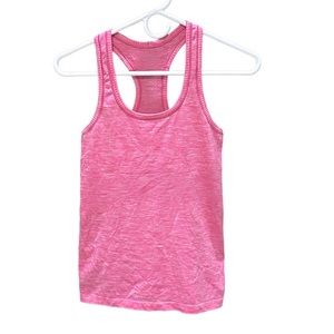 Lululemon Pink Swiftly Tech Racerback Tank Top Size 4